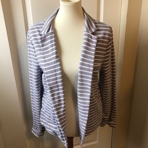 SO Knit Striped Blazer